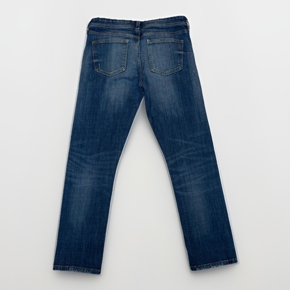 Pilcro & the Letterpress Jeans 28 Women Straight Leg Low Rise Zip Fly Blue Denim - Picture 2 of 10